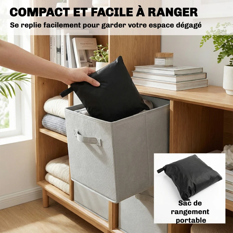 Outsunny Housse de mobilier de jardin imperméable pour table ronde, tissu Oxford 420D pour jardin extérieur, Ø200 x 80 cm, noir