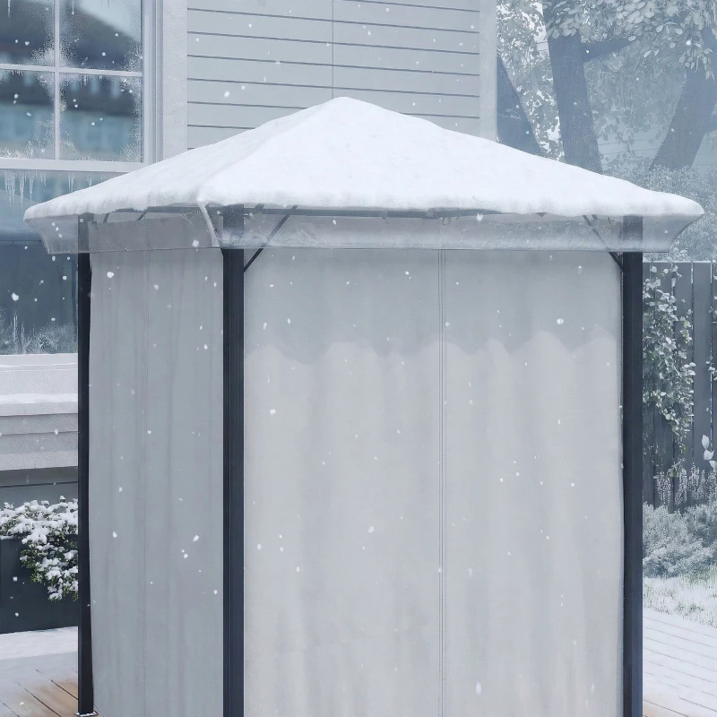Outsunny 2 x 2 (m) Gazebo Protective Cover, Waterproof Cover for Gazebo, Canopy and Tent