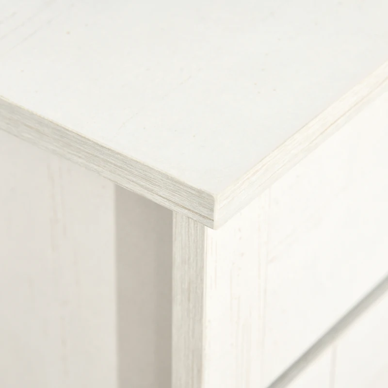 HOMCOM Aparador de Cozinha com 1 Gaveta e Prateleira Interior Ajustável Móvel Auxiliar Decorativo 80x39,7x80 cm Branco