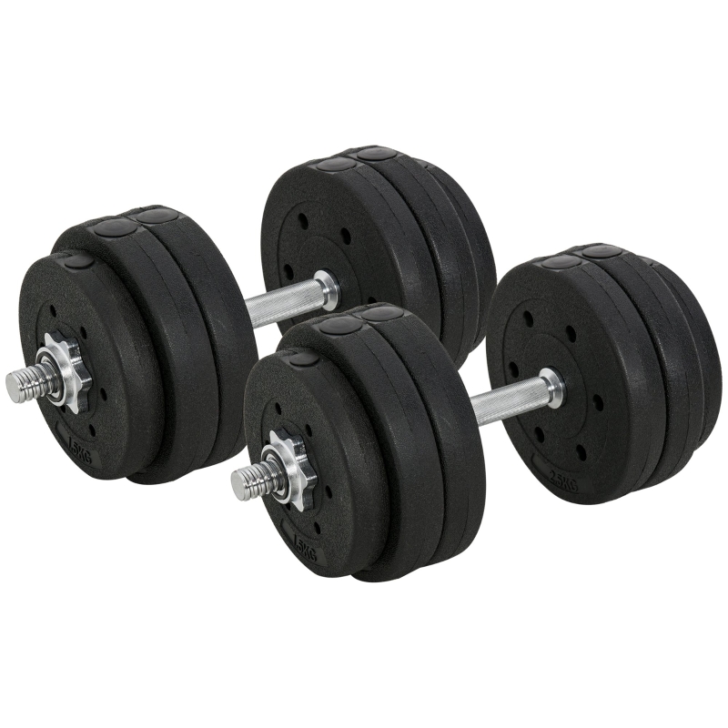 PAPABABE Set Di 2 Manubri Da 2,3 Kg - Pesi Esagonali In Ghisa Con Rivestimento In Vinile Per Fitness Donna E Uomo - 3