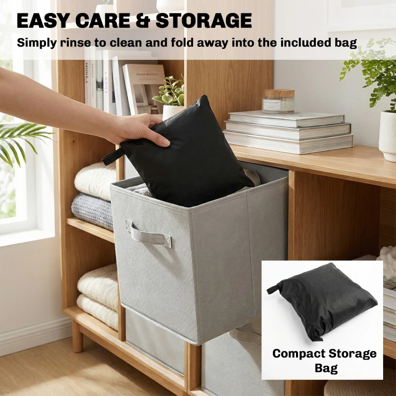 Outsunny Capas para Móveis de Jardim 4 Peças, Impermeáveis, Preto