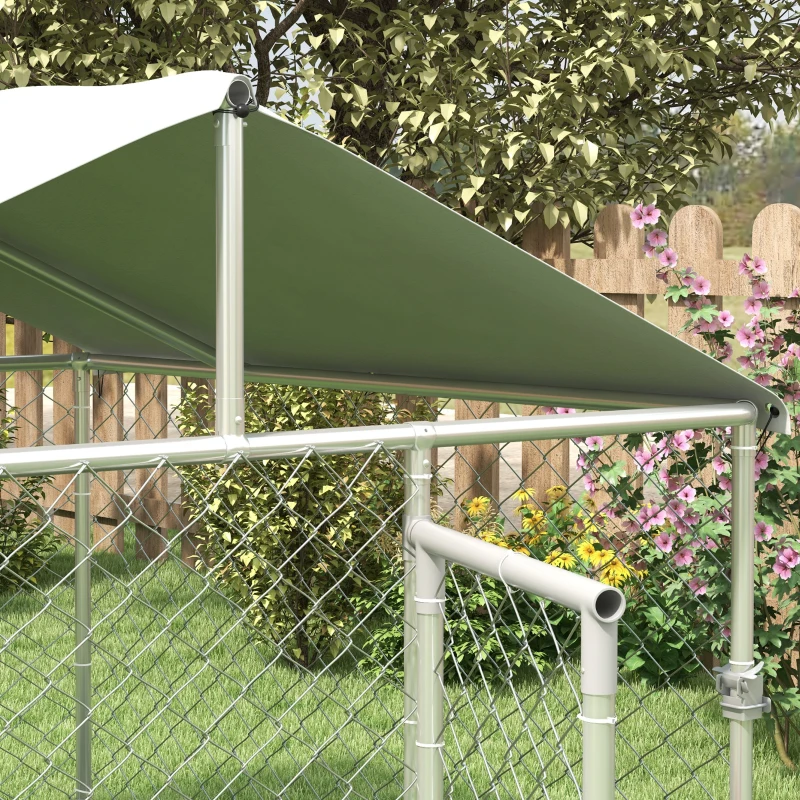 PawHut Cusca de Exterior pentru Caini, Loc de Joaca pentru Caini(m-12)