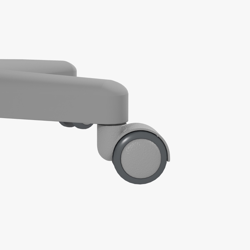 Vinsetto Scaun de Birou Ergonomic cu Înălțime Reglabilă, Scaun Rotativ și Respirabil cu Înclinare, 55x48x82.5-94.5 cm, Albastru