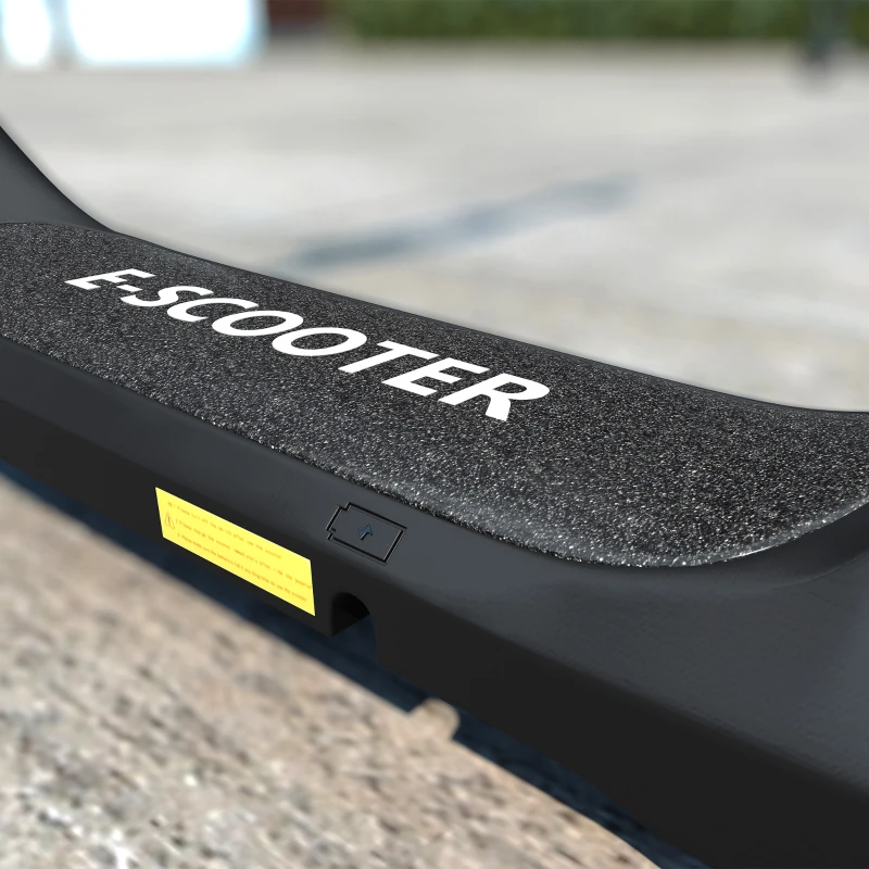 HOMCOM 120W Electric Scooter, E-Scooter, Adjustable Height, Rear Brake, for Ages 6+, Black