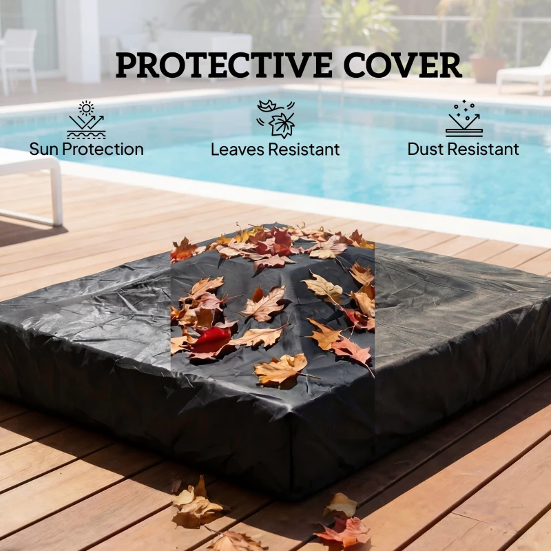 Outsunny Rattan Sun Loungers Set of 2 with Side Table, Garden Recliner Sunbeds with Adjustable Back, Cushions, Dark Grey