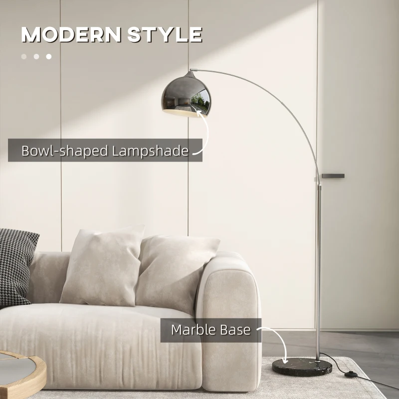 Lampa stojąca regulowana, obrotowa, bez żarówki