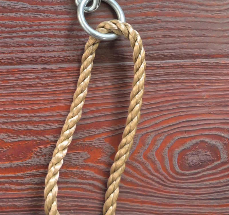 AIYAPLAY Wooden Swing Seat, Kids Swing Set with Adjustable Rope and Tree Straps, Outdoor Playground Playset for Kids