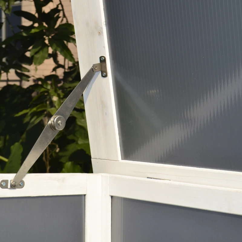 PawHut cotet de exterior, acoperis impermeabil 160x75x80cm(m-15)