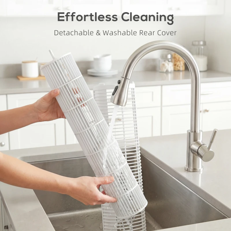 HOMCOM 28dB Tower Fan for Bedroom, 26 ft/s Velocity Standing Cooling Fan with 80° Oscillating, 12 Speeds, LED Display, 4 Modes, 12H Timer, Remote Control, 36 inch, White