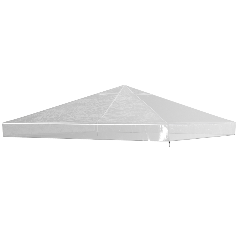 Outsunny 2 x 2 (m) Gazebo Protective Cover, Waterproof Cover for Gazebo, Canopy and Tent