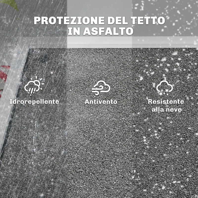 Outsunny Armadio da Giardino con Ripiani Rimovibili e Porta Bloccabile, in Legno e Acciaio, 94x43x166 cm, Bianco e Nero