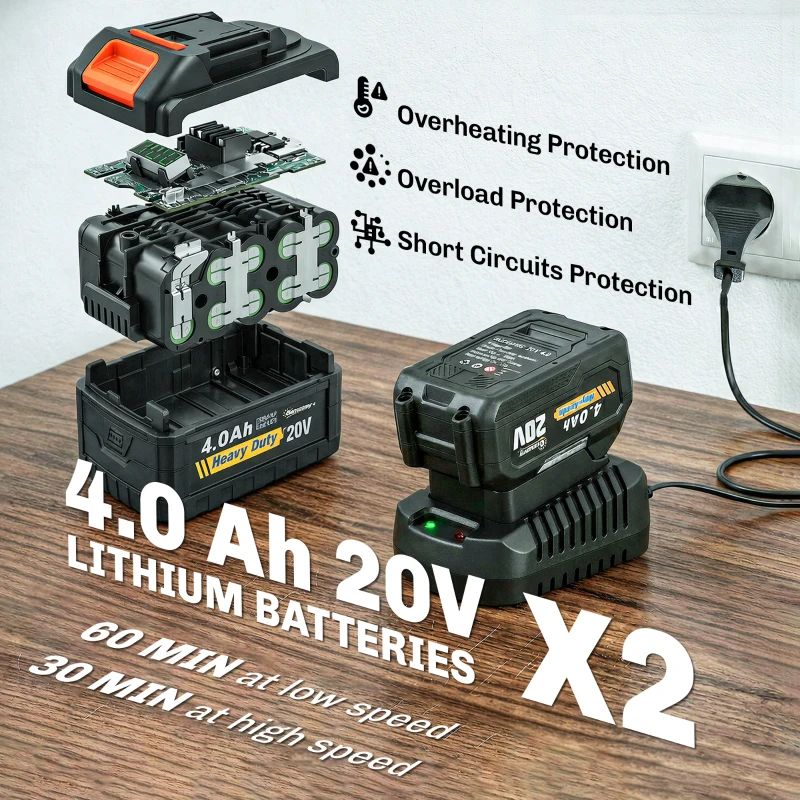 Outsunny laubgebläse kleiner outdoor sauger klein garten staubsauger akku-laubsauger elektrisch bläser akkulaubbläser laubpüster gartenföhn laubföhn akkubläser püsterich