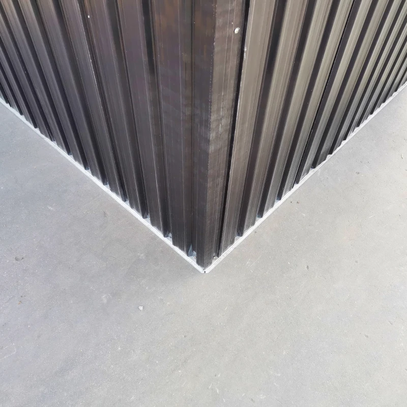 Outsunny Magazie Gradina 2×1,5×1,9 m – Otel Zincat cu Usi Culisante(m-14)