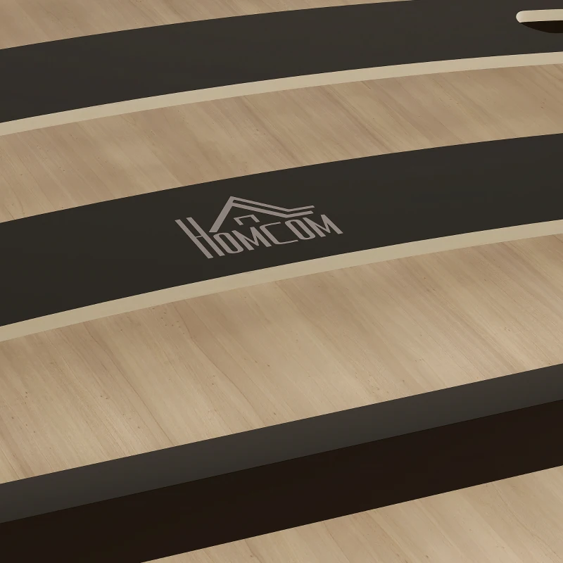 HOMCOM Struttura letto con spazio di stoccaggio, telaio in acciaio e doghe in pioppo, 40x190x32 cm, nero