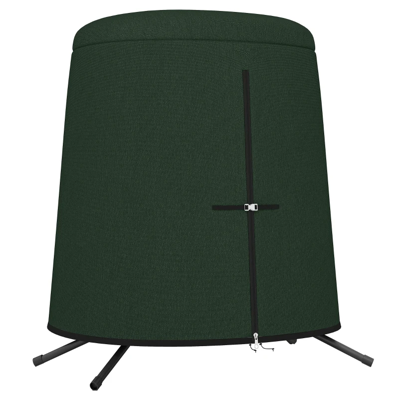 Outsunny 196 x 230 cm Hanging Egg Chair Protective Cover - Green