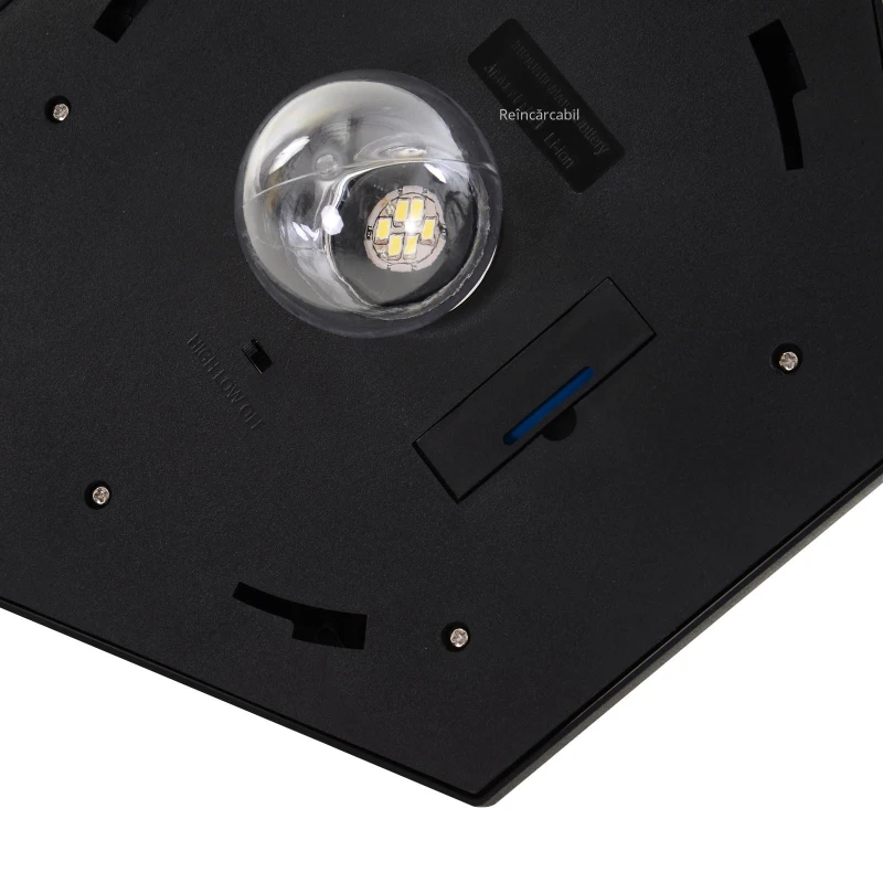 Outsunny Lampa de Extern cu 6 Lumini LED Pornire Automata Impermeabil