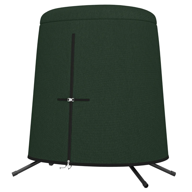 Outsunny 196 x 230 cm Hanging Egg Chair Protective Cover - Green