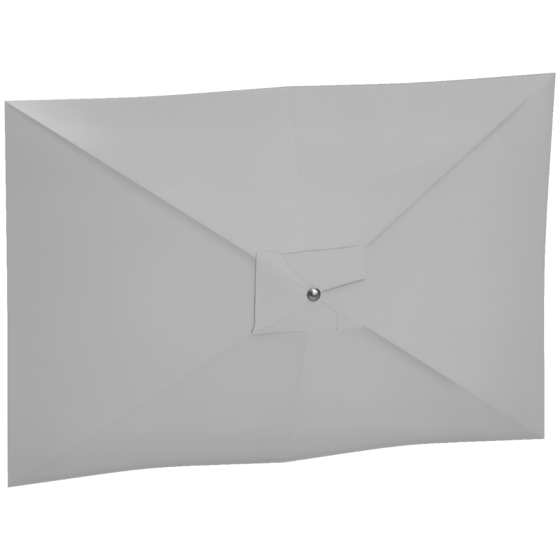 Outsunny Copertină de Rezervă pentru Umbrelă cu Ventilație în Partea Superioară, 300x200 cm, Verde