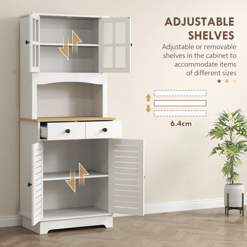 Szafka kuchenna, wysoka, 2 szafki, bufet, nowoczesny design