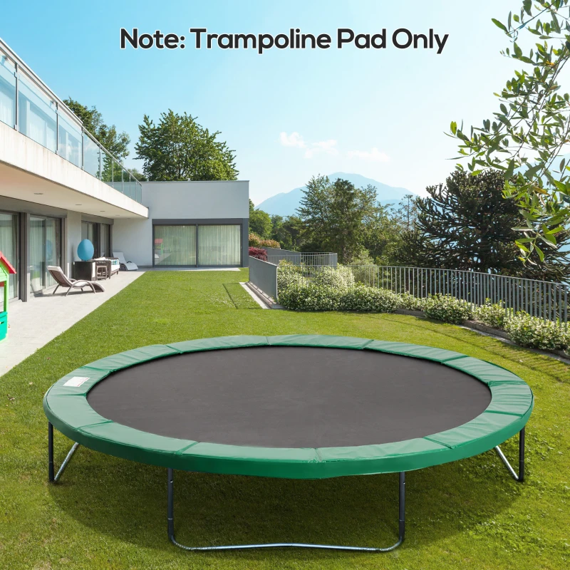 COUVRE-RESSORT TOILE BACHE A RESSORTS COUSSIN POUR TRAMPOLINE 12FT 366CM NEUF 24