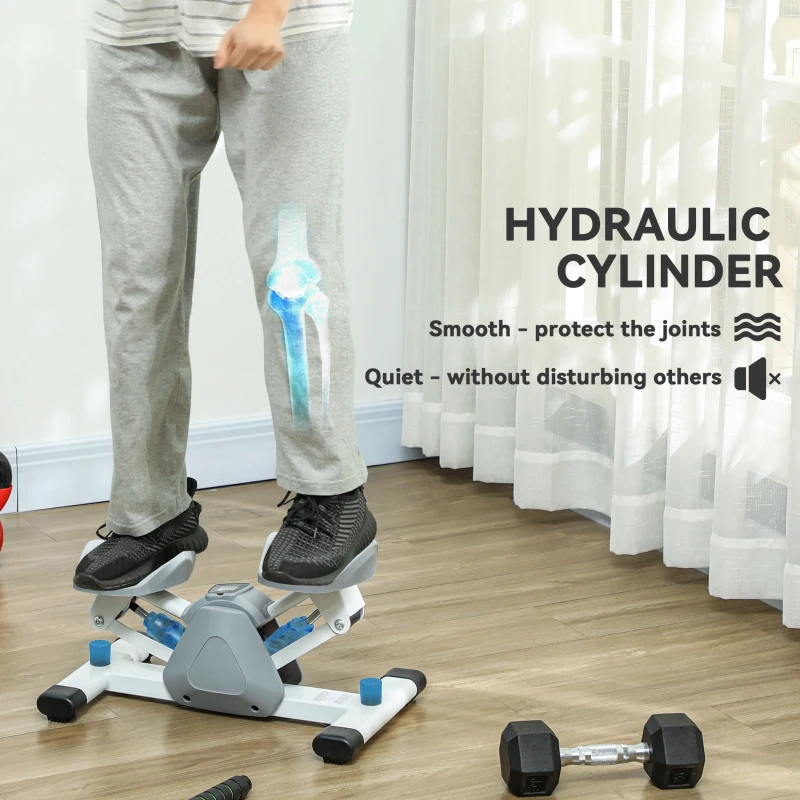 Mini-Stepper do domu z wyświetlaczem LCD, pedały, kompaktowy