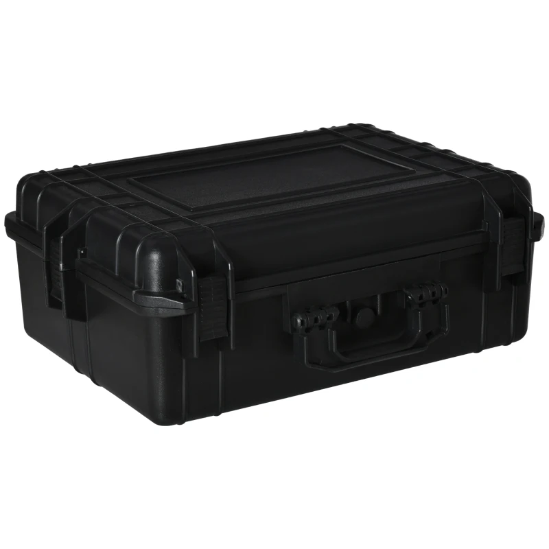 Valise antichoc - mallette d'extérieur appareil photo - mousse prédécoupée - étui rigide étanche appareil photo - PP noir