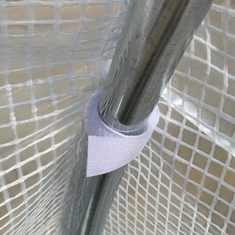 Outsunny Sera Tip Tunel cu Ușă, Panouri și 8 Ferestre Rulabile, din Oțel Galvanizat și PE, 3.97x3x2 m, Alb