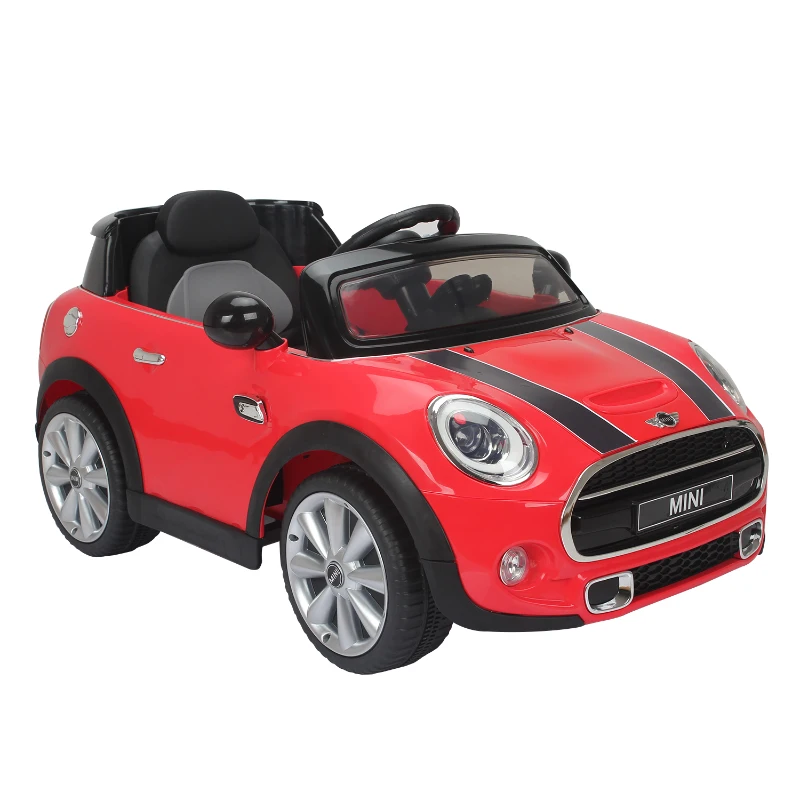 BMW Mini Cooper Voiture Électrique Enfants Rouge 127 x 64 x 38 cm