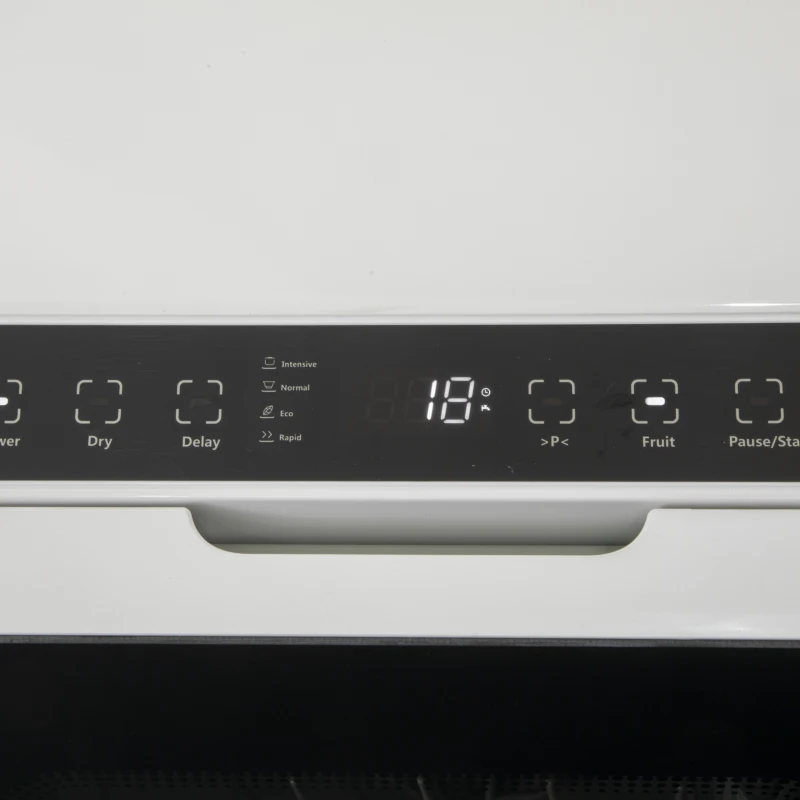 HOMCOM Six-Programme Countertop Dishwasher - White