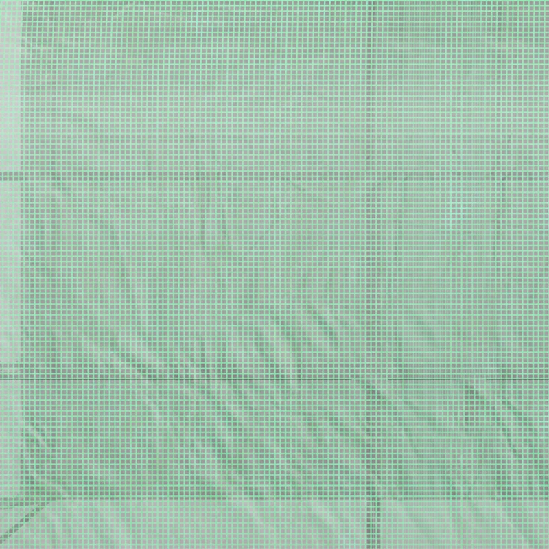 Szklarnia z półkami, oknami, stalowa, odporna na zimę