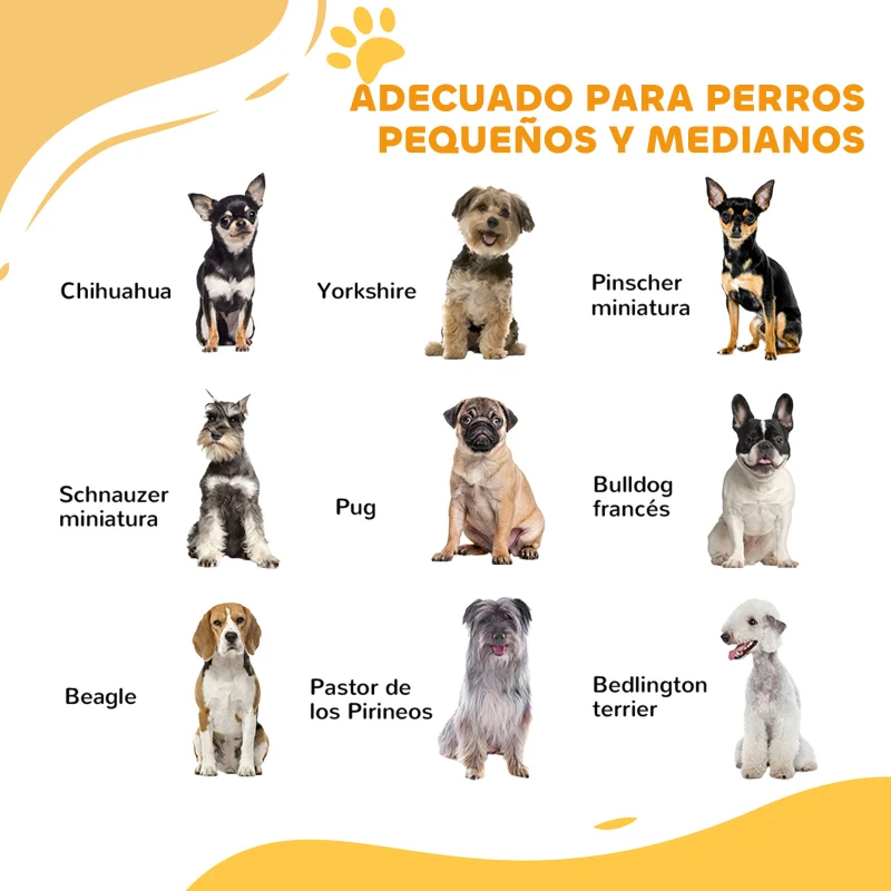 PawHut Barrera de Seguridad para Perros 74-100 cm con Extensión Montaje a Presión Doble Bloqueo para Puerta Escalera Blanco