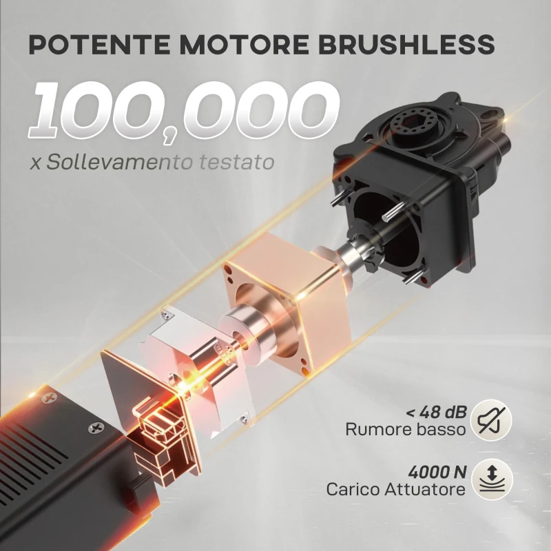 HOMCOM Poltrona Reclinabile con Poggiapiedi, Riscaldamento, 8 Punti Massaggio e 5 Modalità, Tessuto Vellutato, Grigio