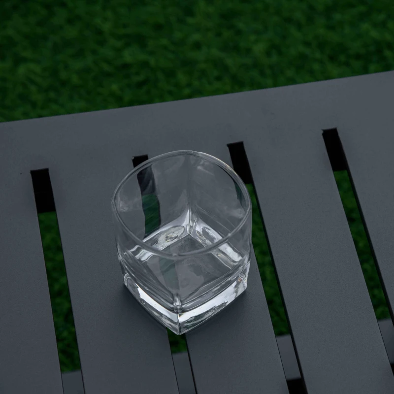 Outsunny 6 Piece Outdoor Couch, Sectional Sofa Set with Aluminum Patio Conversation Furniture, Grey