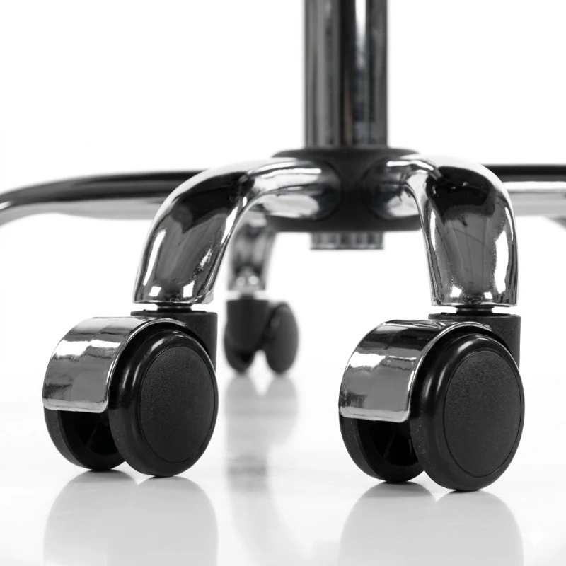 HOMCOM Snow Flannel Office Chair - Grey