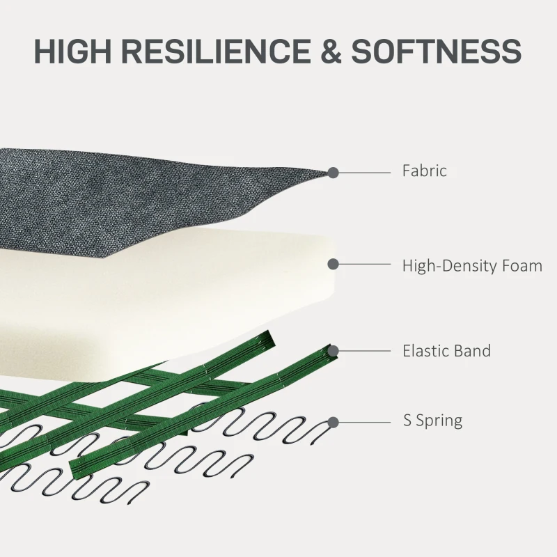 HOMCOM Upholstered Accent Chair with Rolled Arms and Wood Legs, Armchair for Living Room Bedroom, Grey