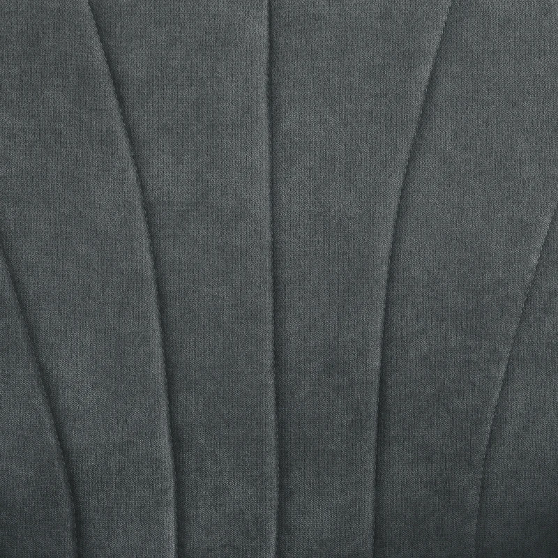 HOMCOM Upholstered Accent Chair with Rolled Arms and Wood Legs, Armchair for Living Room Bedroom, Grey