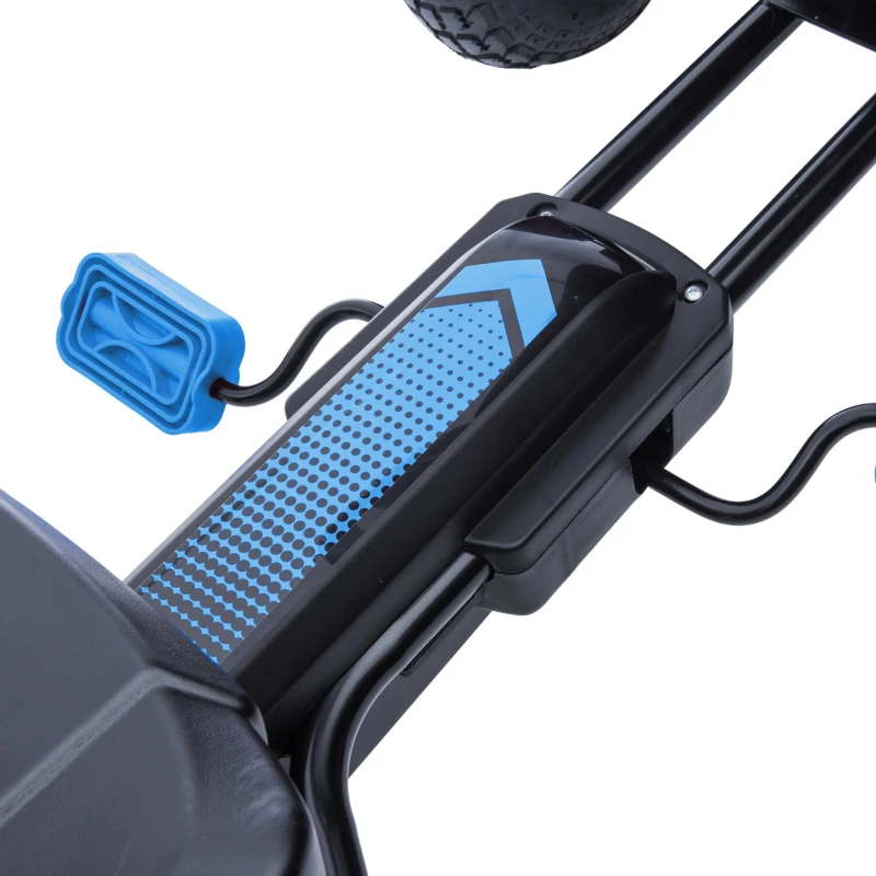 Homcom Go Kart Pedale Copii – Scaun Reglabil, Roti & Frana de Mana
