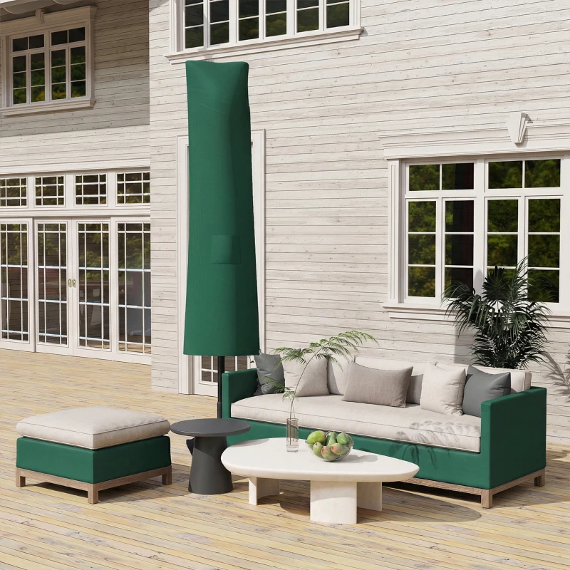 Outsunny Garden Parasol Cover, Waterproof Cantilever Banana Umbrella Protector, 240 x 48/70 cm for 3 m Cantilever Parasol