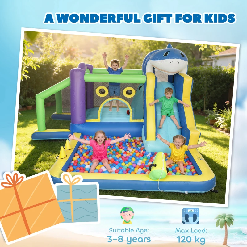 AIYAPLAY castel gonflabil