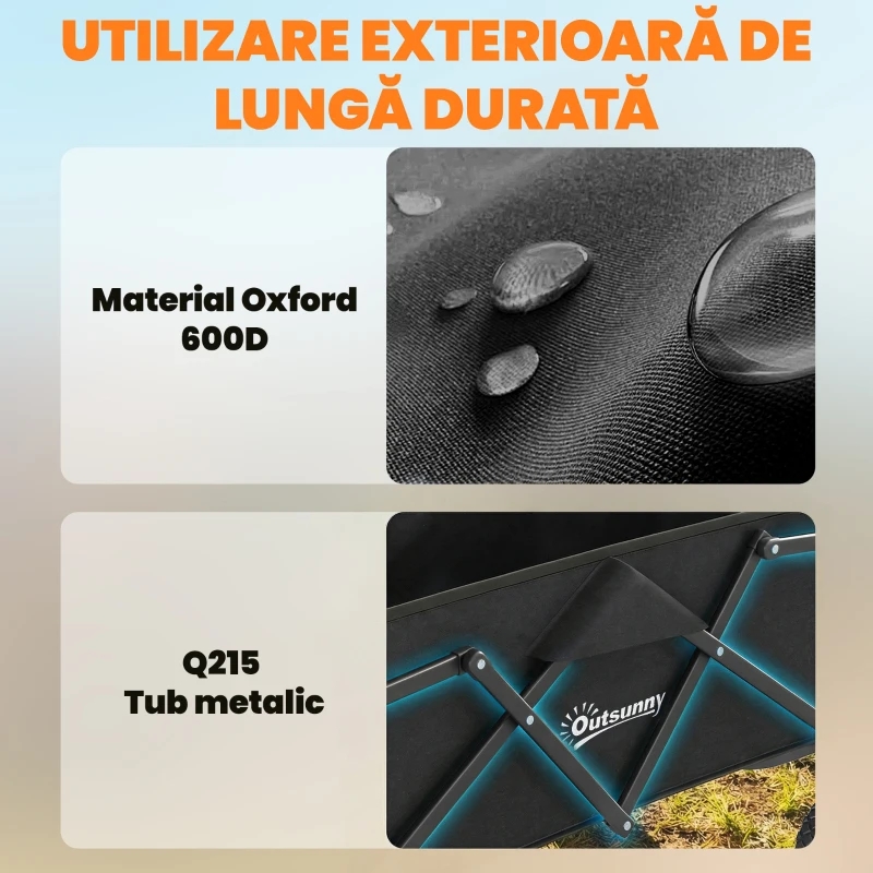 Outsunny cărucior multifuncțional
