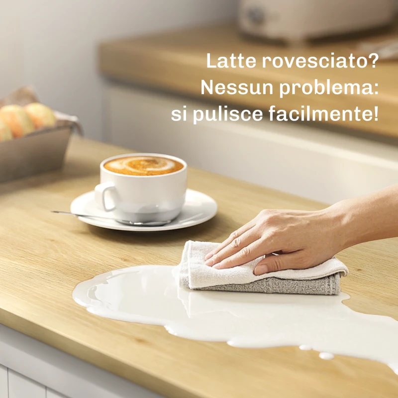 HOMCOM Credenza Moderna con Spazio di Archiviazione, Mobile Buffet con Cassetto, Ripiani Regolabili, Piccola Dispensa da Cucina con Ripiani Porta, Bianco