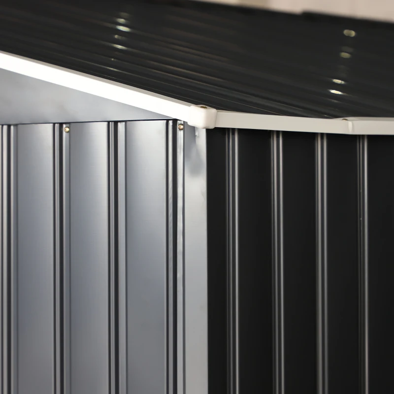 Outsunny Magazie Unelte Otel Galvanizat 3,4×3,82×2 m – Impermeabila & Anti‑rugina(m-14)