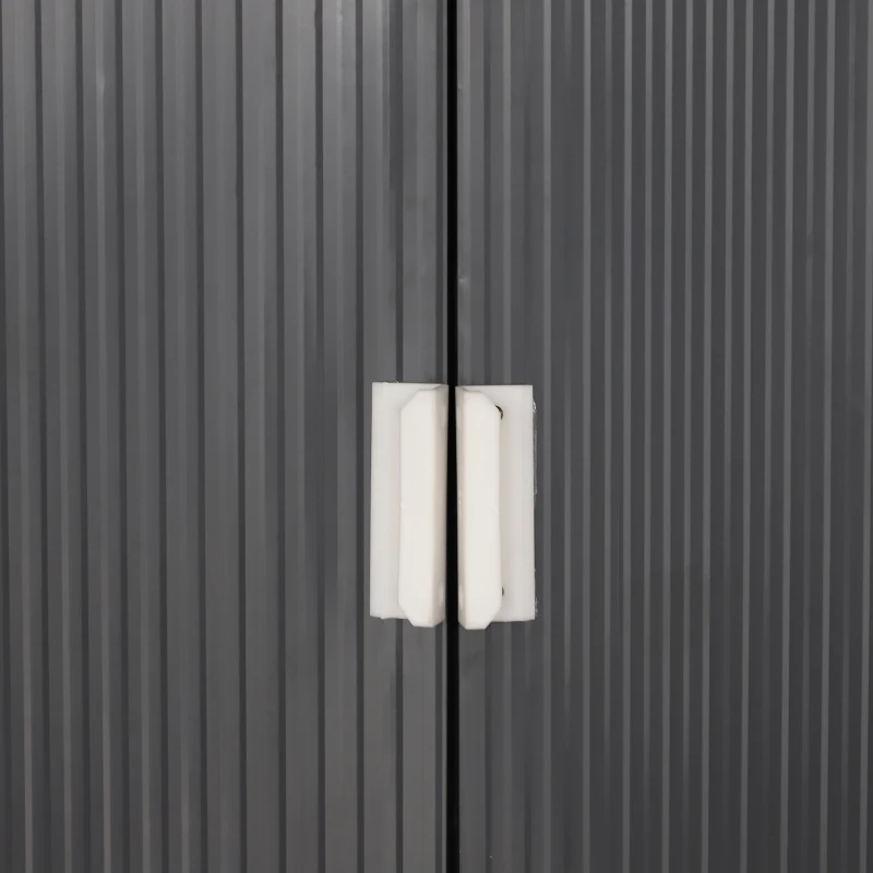 Outsunny Magazie Unelte Otel Galvanizat 3,4×3,82×2 m – Impermeabila & Anti‑rugina(m-13)