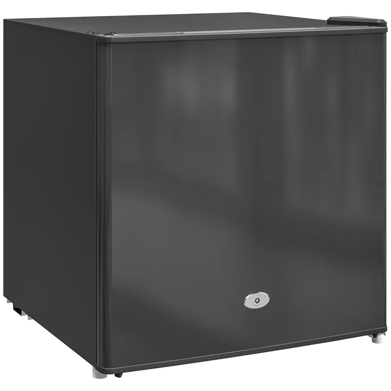 HOMCOM Mini-Gefrierschrank 35 L Gefrierbox elektrisch freistehend 45 W Mini Gefriertruhe 47 x 44,2 x 48,8 cm Schwarz