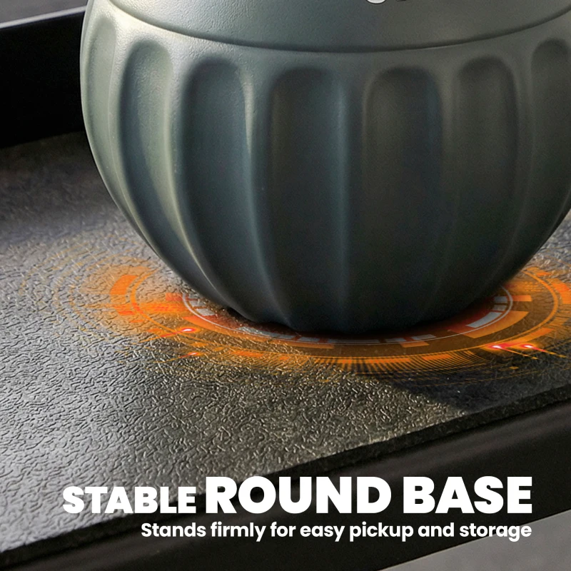 SPORTNOW Kettlebell for Strength Training Kettle Bell with Non-Slip Handle 10 kg Grey