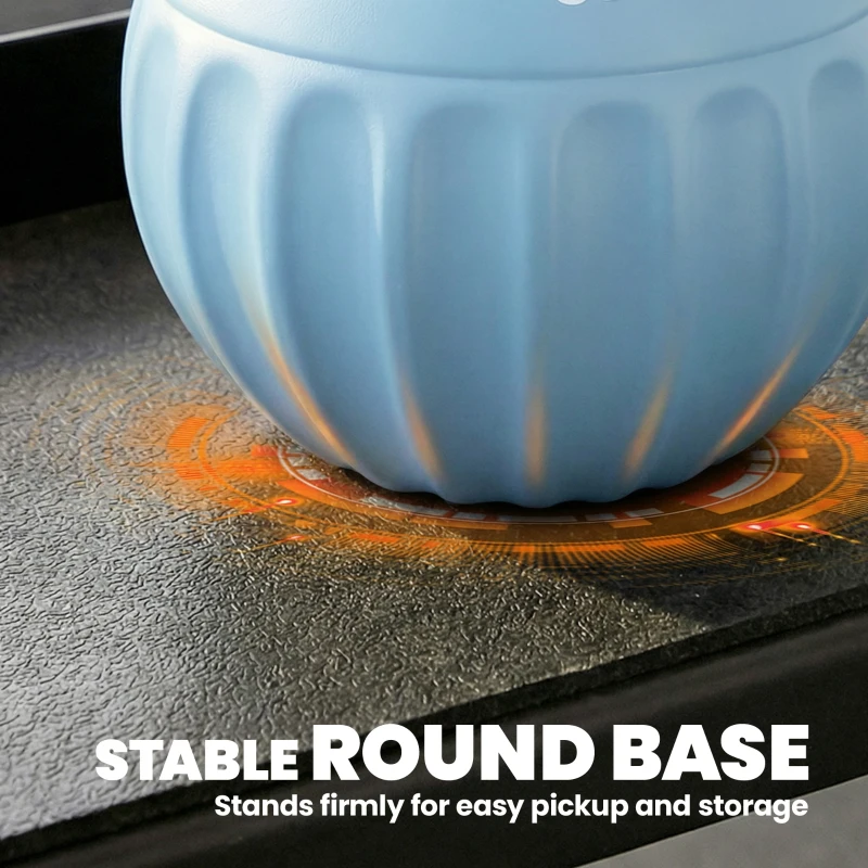 SPORTNOW Kettlebell for Strength Training Kettle Bell with Non-Slip Handle 6 kg Blue