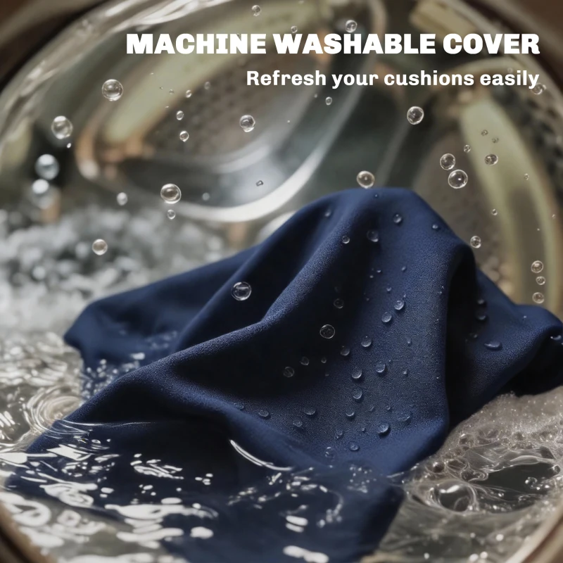 Outsunny 14-piece Dining Set Cushions - Dark Blue