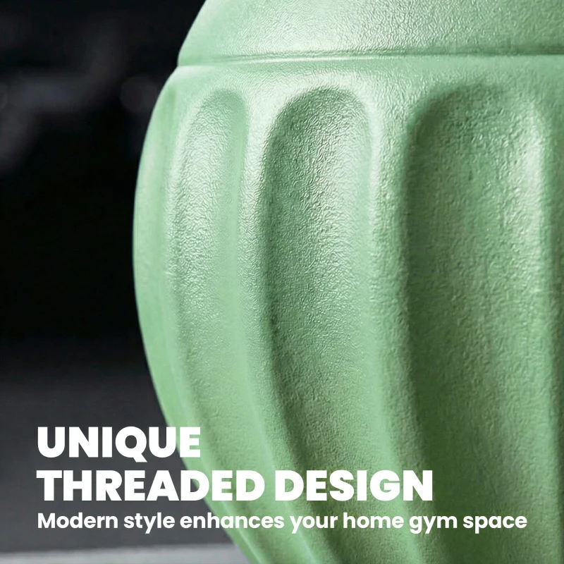 SPORTNOW Kettlebell Kogelgewicht 6 kg met zand gevuld voor beginners thuis krachttraining 17 x 17 x 23 cm Groen