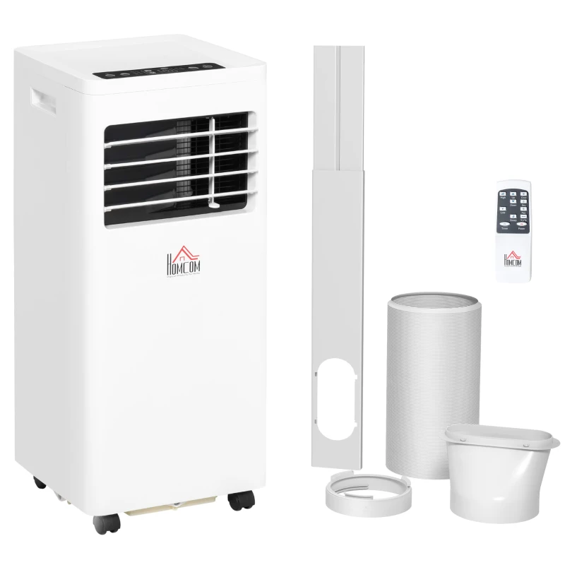 HOMCOM Portable Air Conditioner 9000 BTU, Air Conditioning Unit with Digital Display for Room up to 28㎡