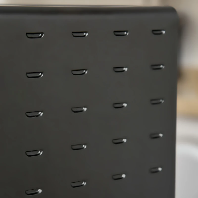 HOMCOM Mini Forno Elétrico 21L 1400W com Temporizador até 60min e Temperatura Ajustável até 230℃ 46x38,5x29 cm Preto